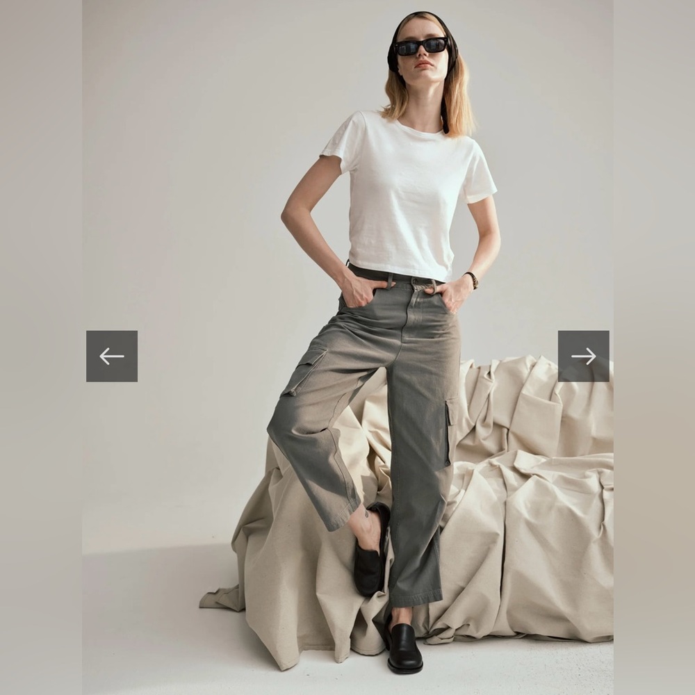 Organic Cotton Canvas Cargo Pant
